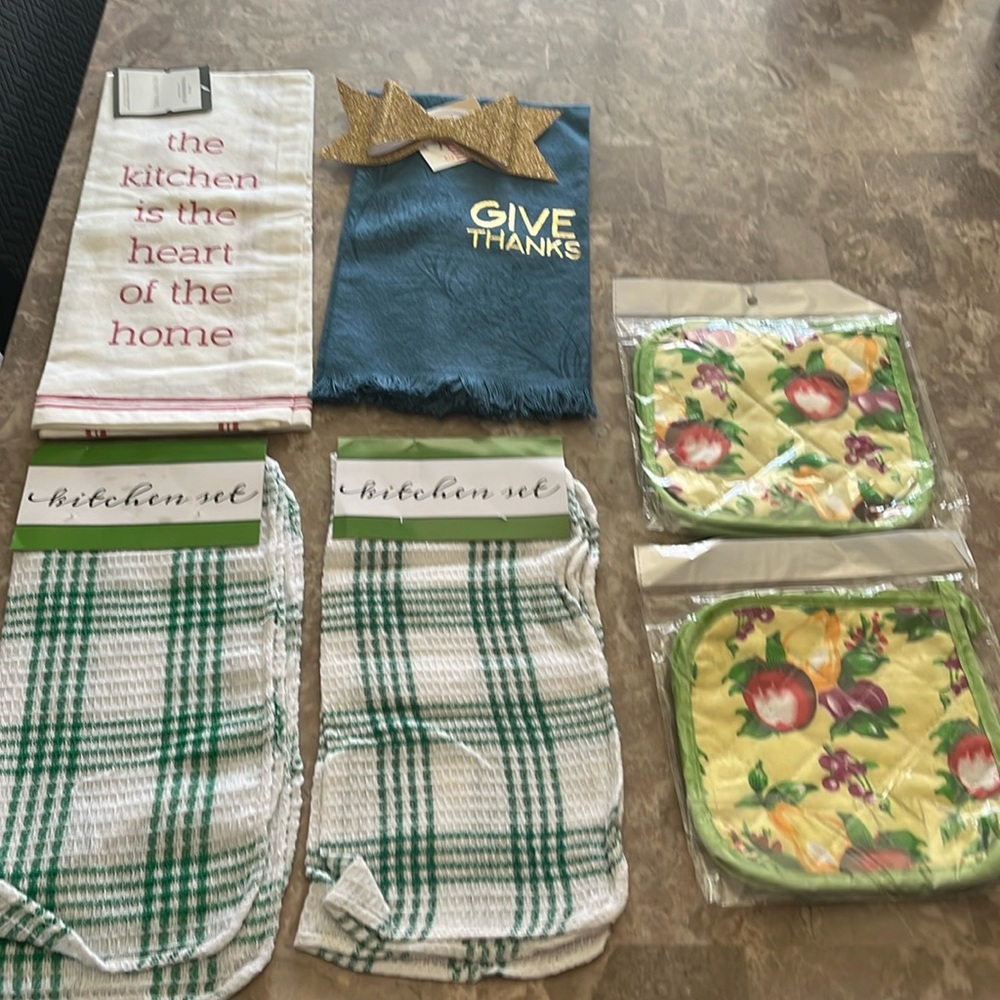 Kitchen items never used
